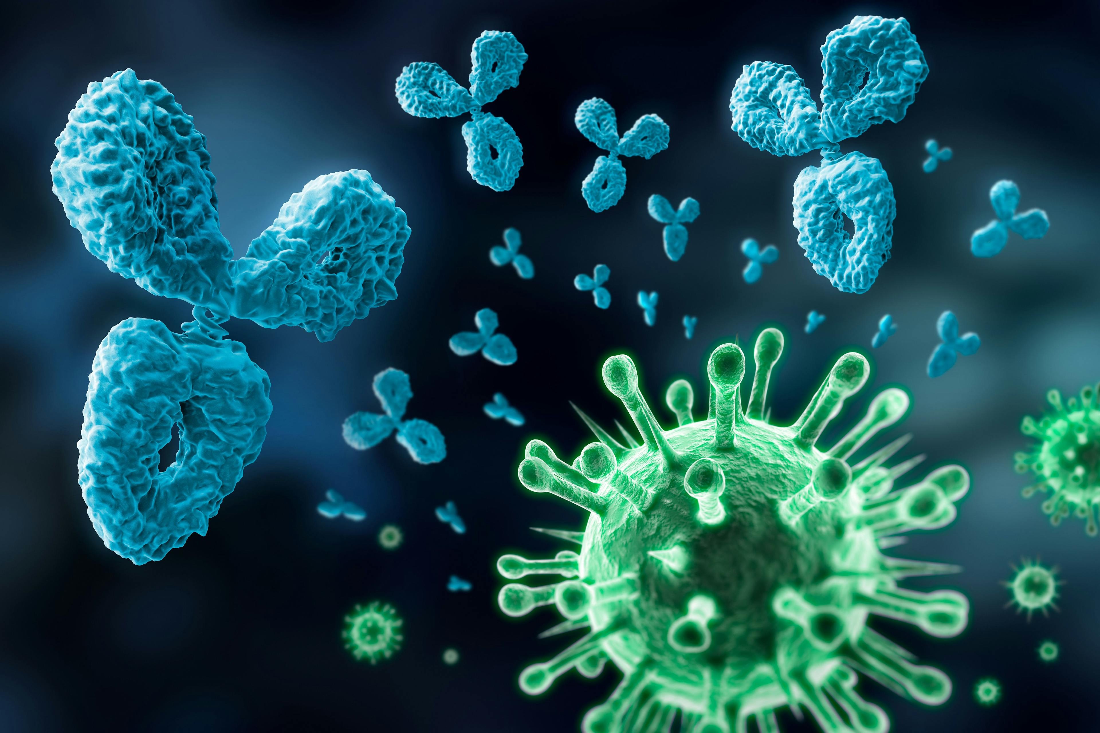 Antikörper und Viren | Image Credit: © peterschreiber.media - stock.adobe.com