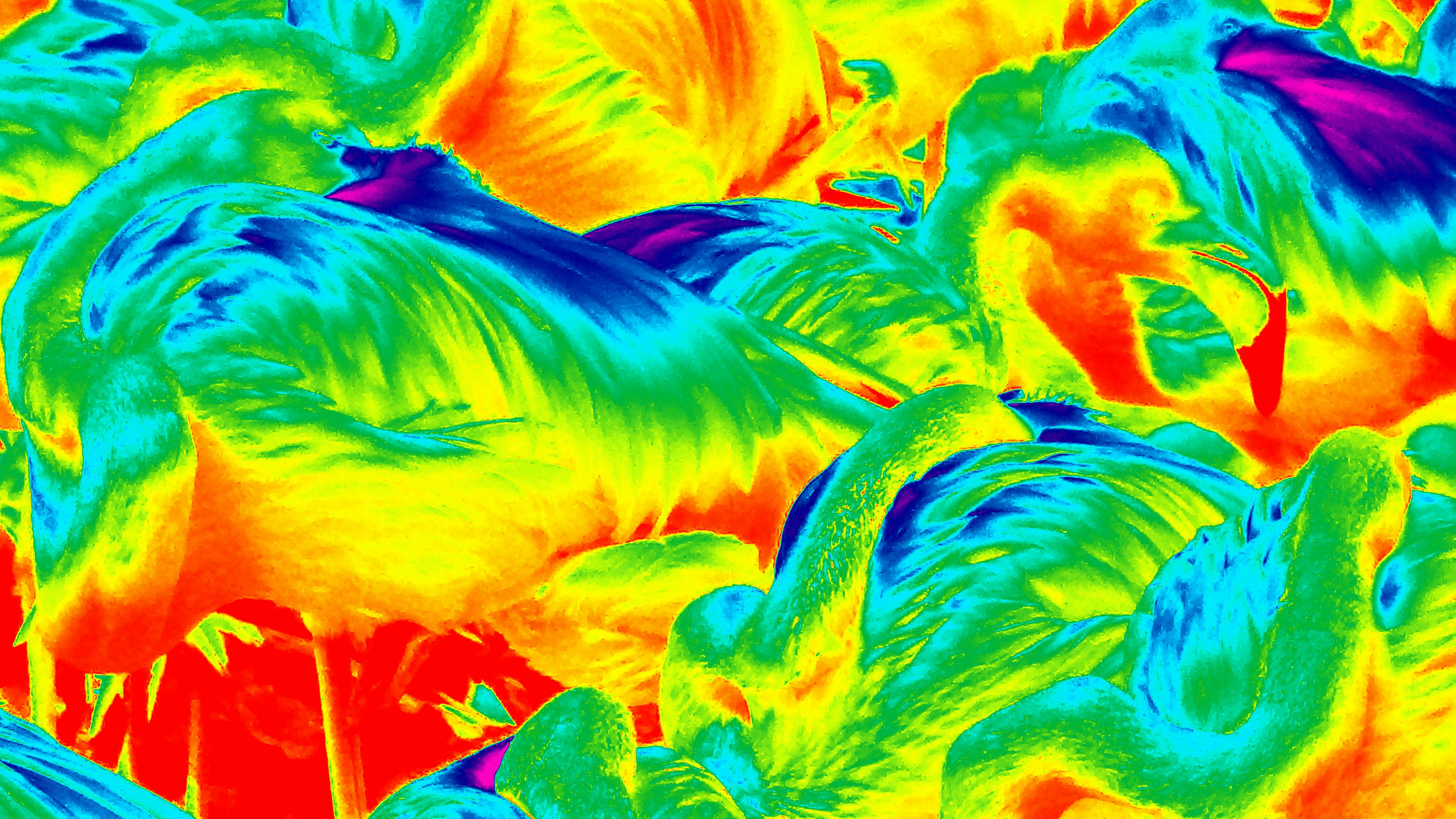 abstract image of infrared