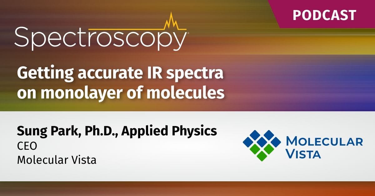 Getting accurate IR spectra on monolayer of molecules