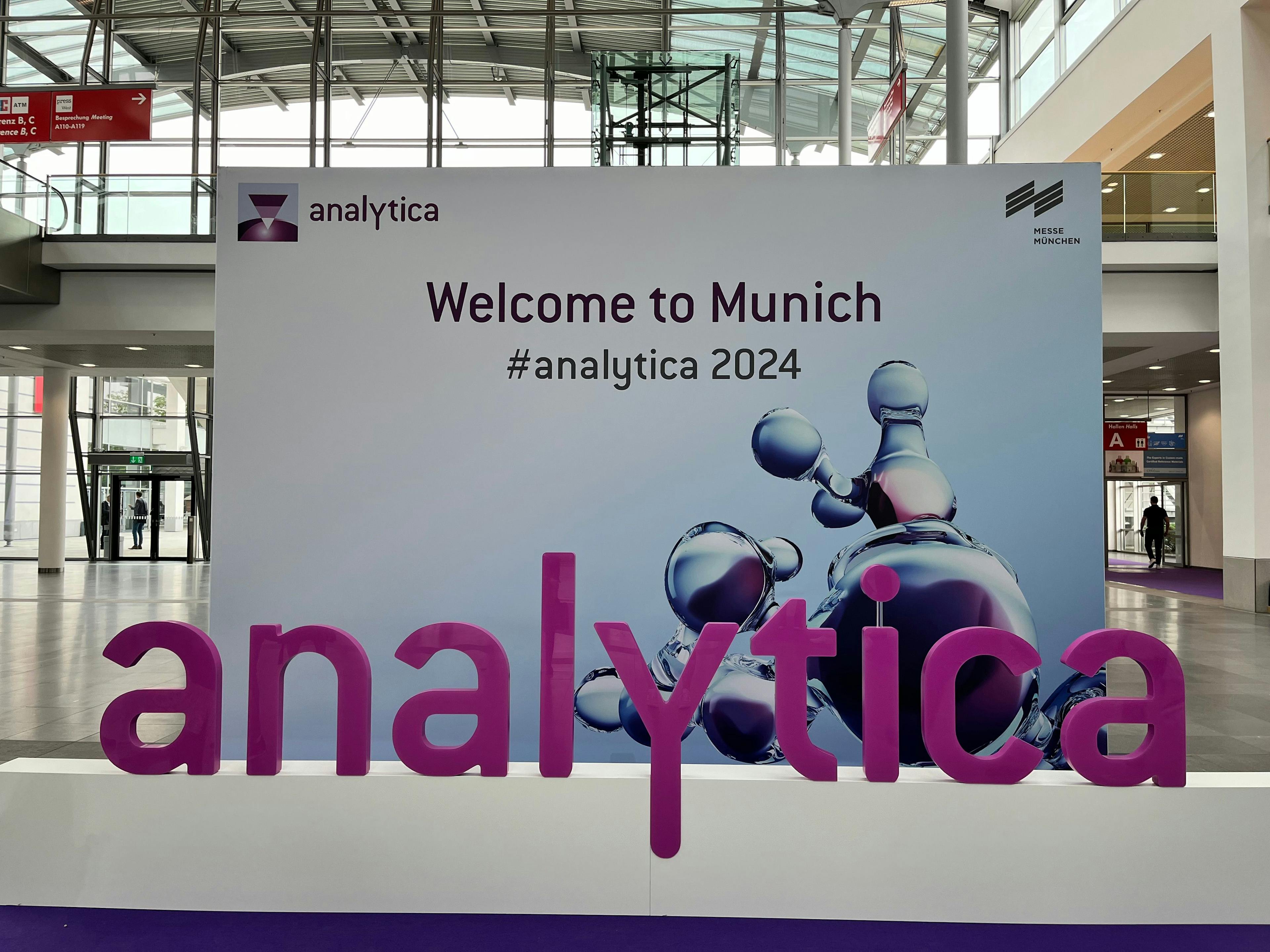 Analytica 2024 was held in Munich, Germany. © Caroline Hroncich