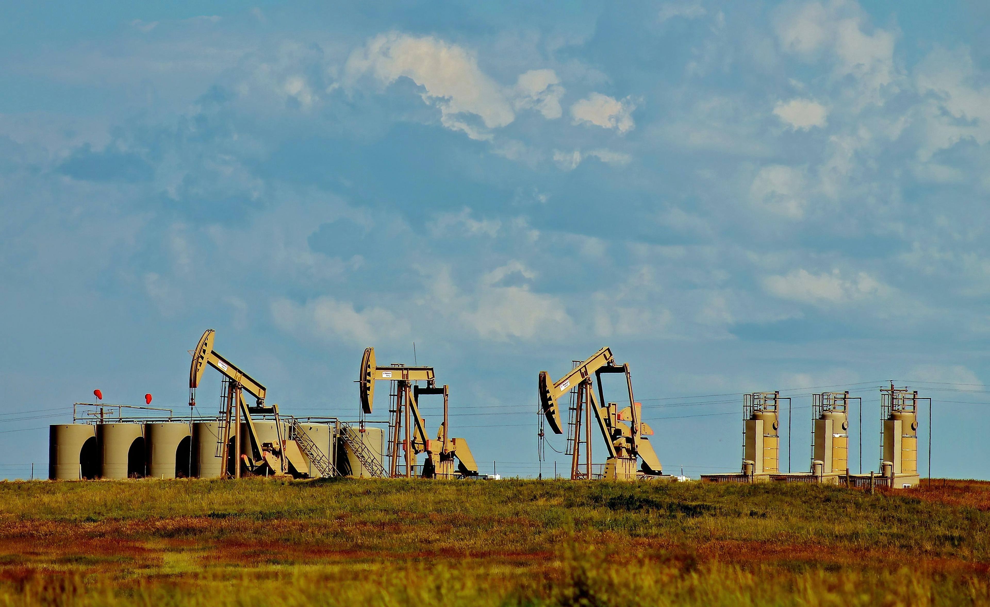 Bakken Formation Oil Derricks Pumps | Image Credit: © Nathan - stock.adobe.com