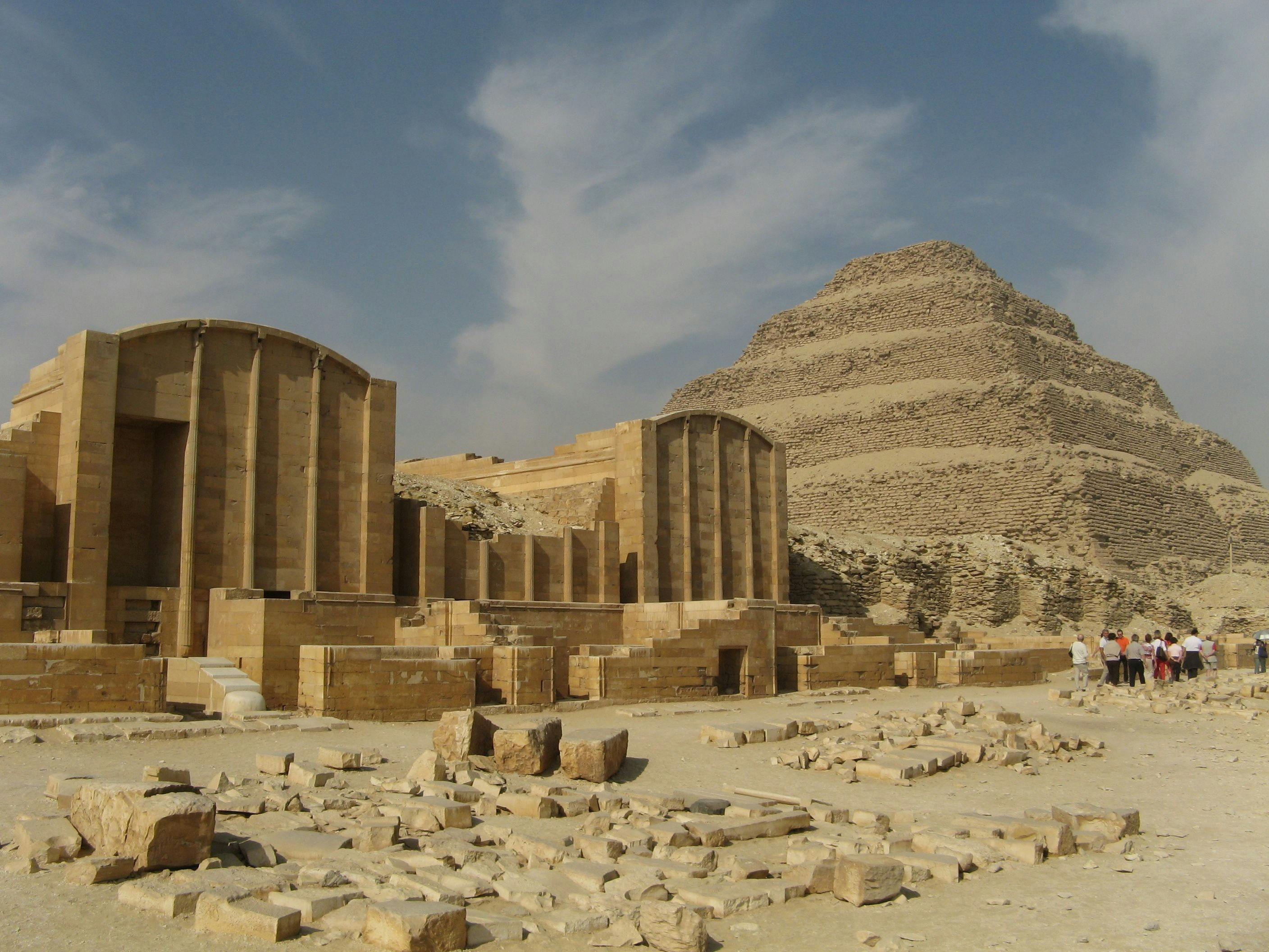 The Step Pyramid of King Djoser at Saqqara | Image Credit: © PB - stock.adobe.com