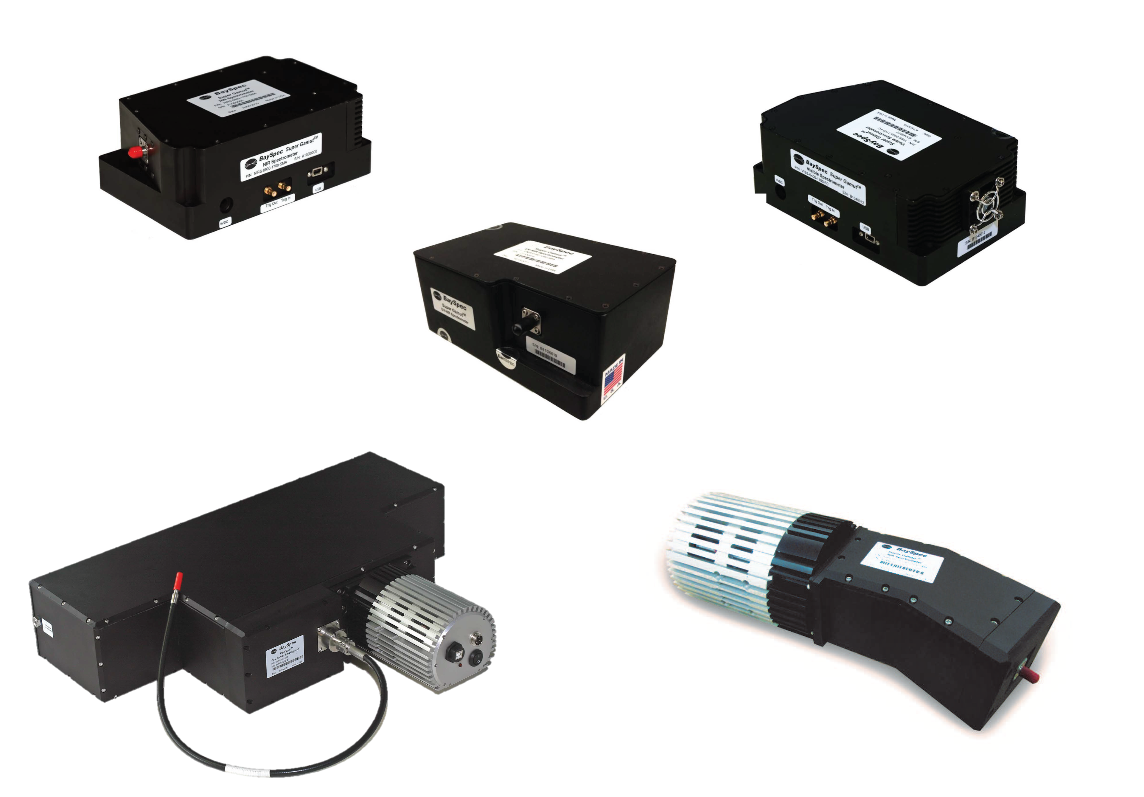 UV-vis-SWIR Spectrometers
