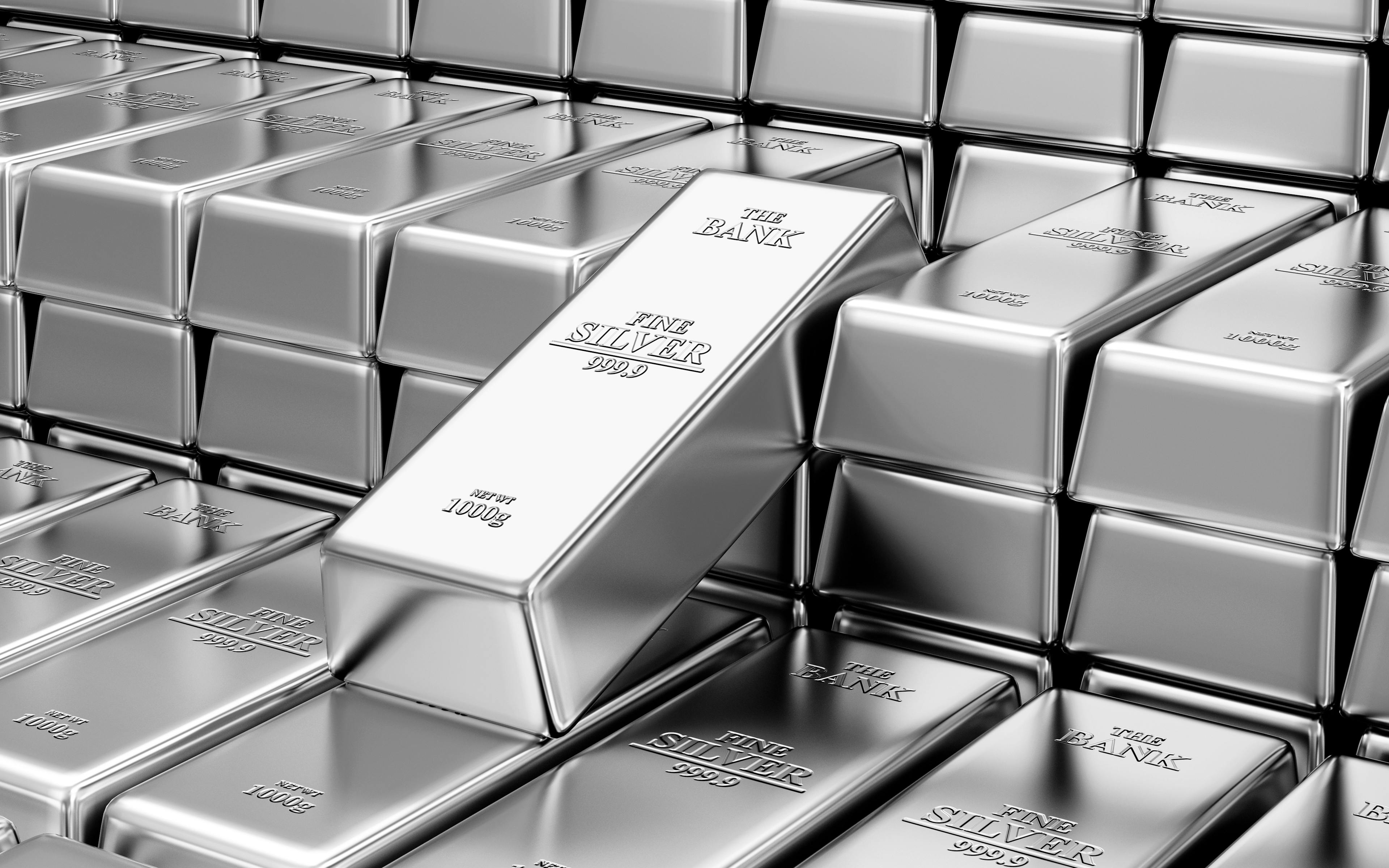 Stack of Silver Bars in the Bank Vault Abstract Background | Image Credit: © Rashevskyi Media - stock.adobe.com