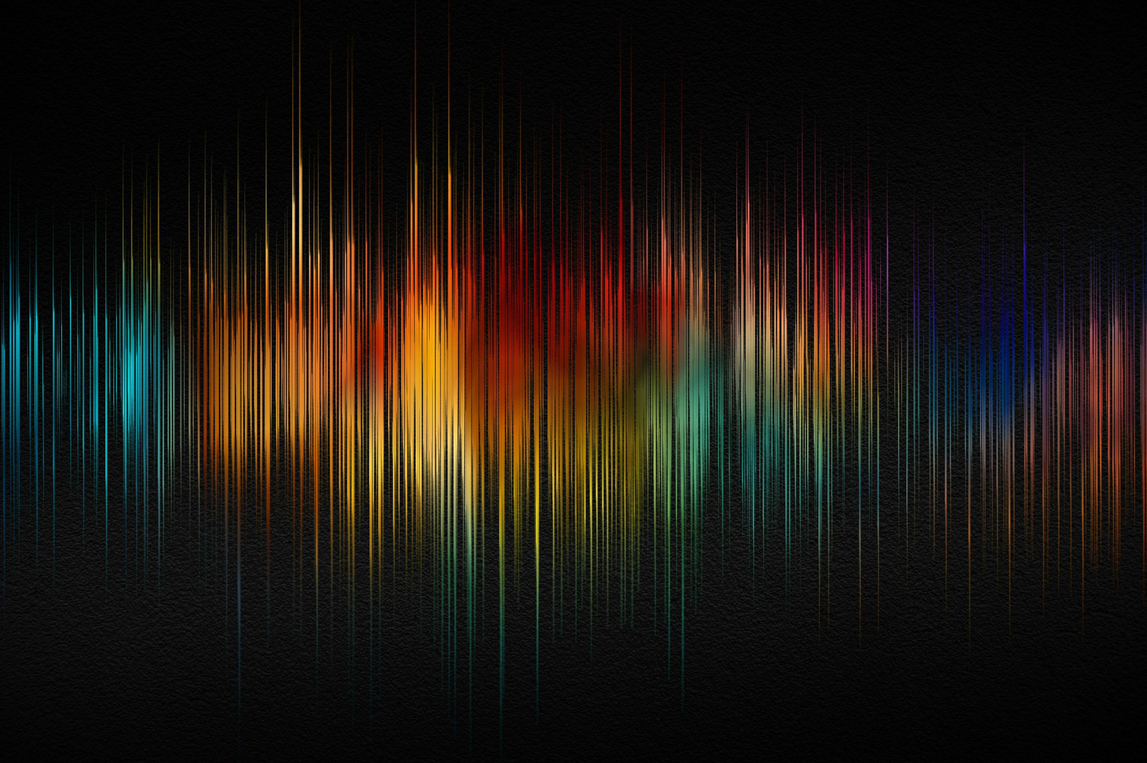 Sound wave with spectral colours. Abstract image of musical equalizer. Colorful equalizer | Image Credit: © andyborodaty - stock.adobe.com