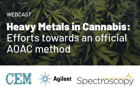 Heavy Metals in Cannabis: Efforts toward an official AOAC method