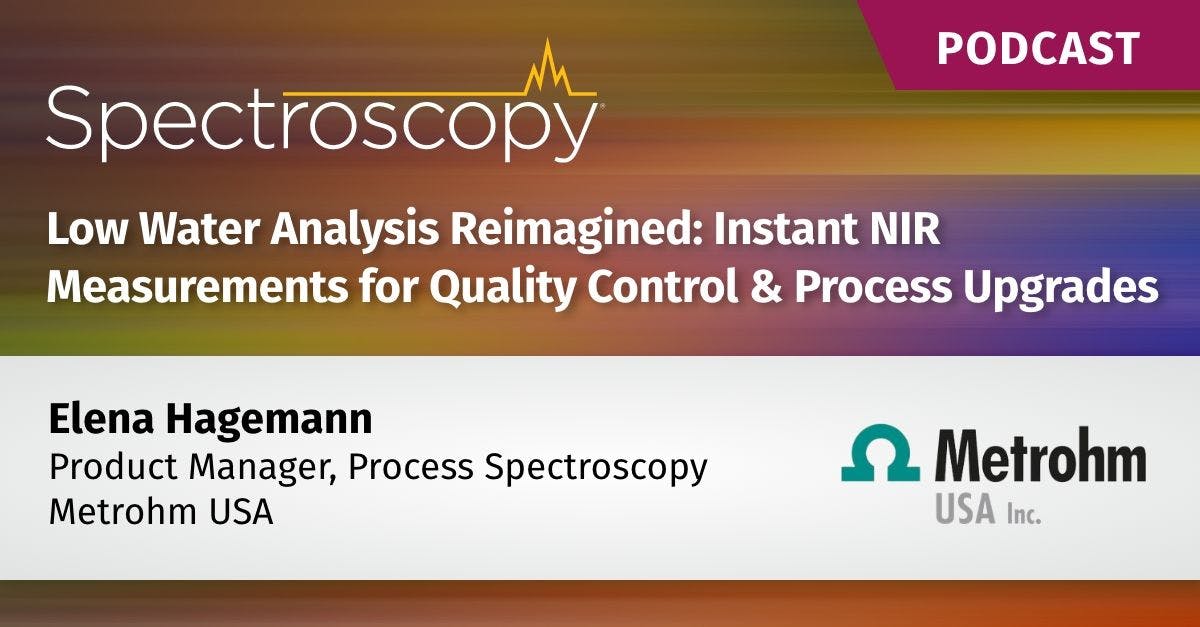 Low Water Analysis Reimagined: Instant NIR Measurements for Quality Control & Process Upgrades