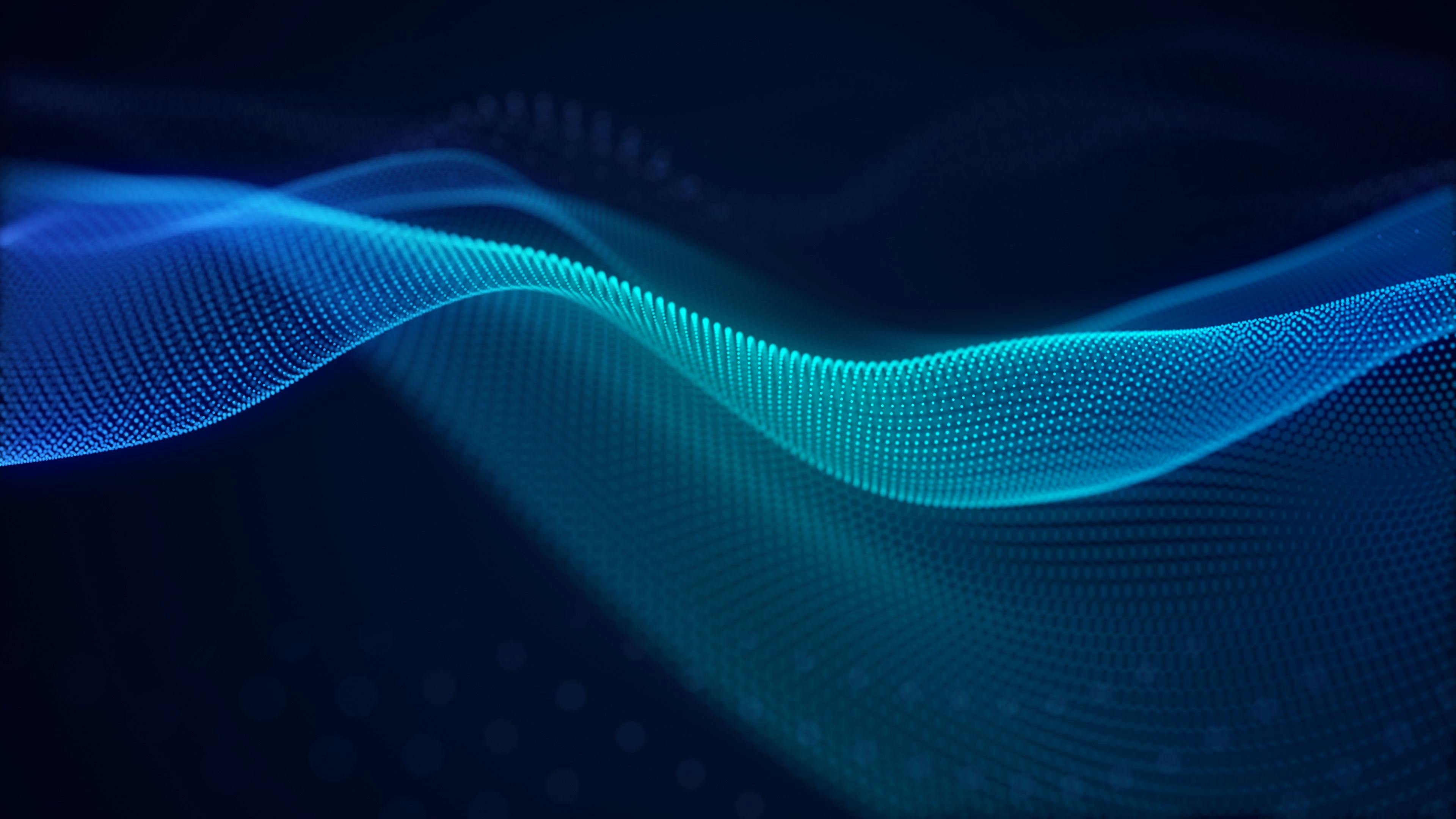 beautiful abstract wave technology background with blue light digital effect corporate concept | Image Credit: © watchara tongnoi - stock.adobe.com 