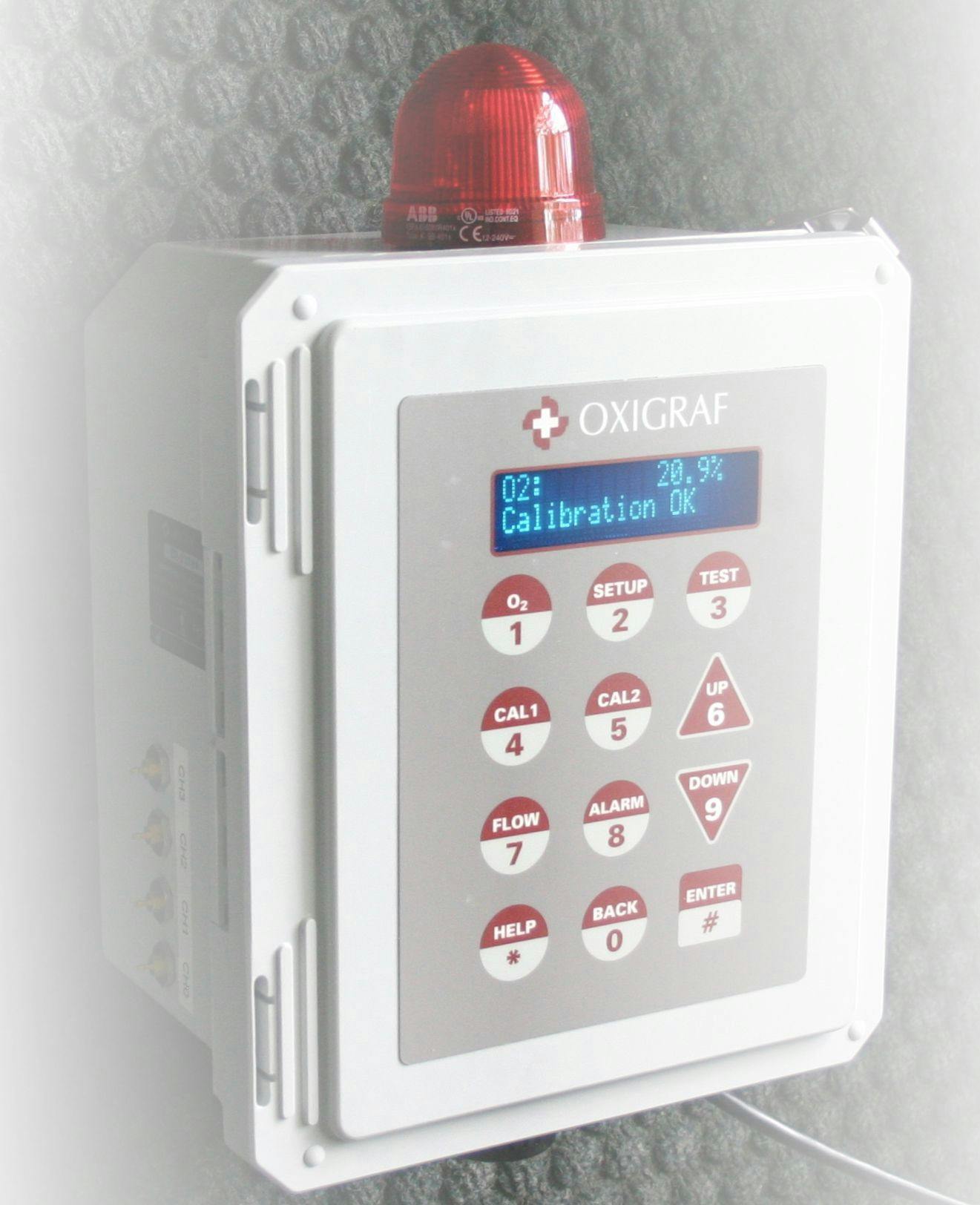 Figure 1: Oxigraf state-of-the-art Oxygen Deficiency Monitor, Model O2iM.