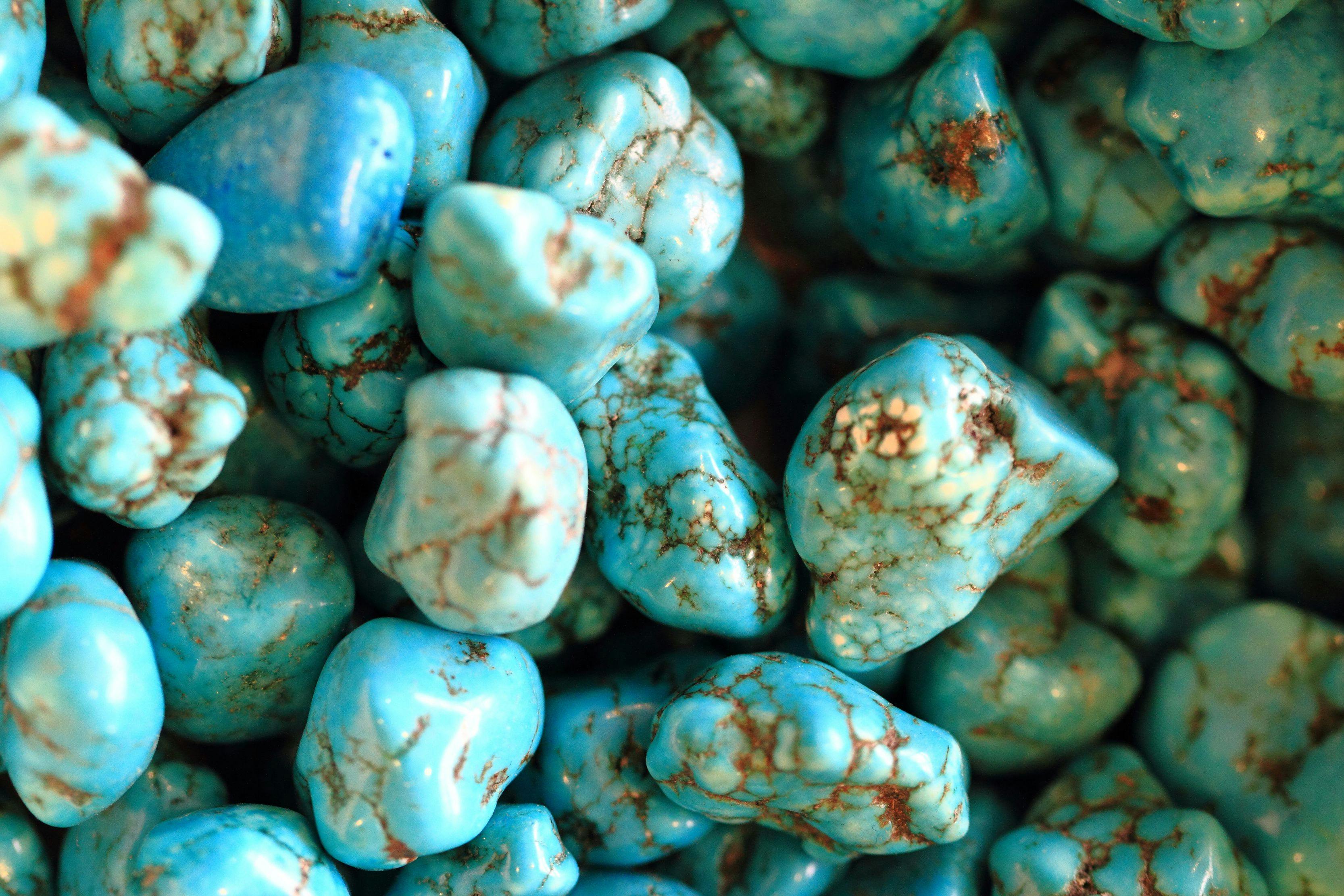 turquoise mineral background | Image Credit: © jonnysek - stock.adobe.com