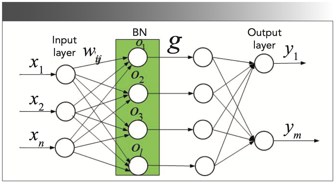 FIGURE 4: Illustration of BN-ELM network structure.