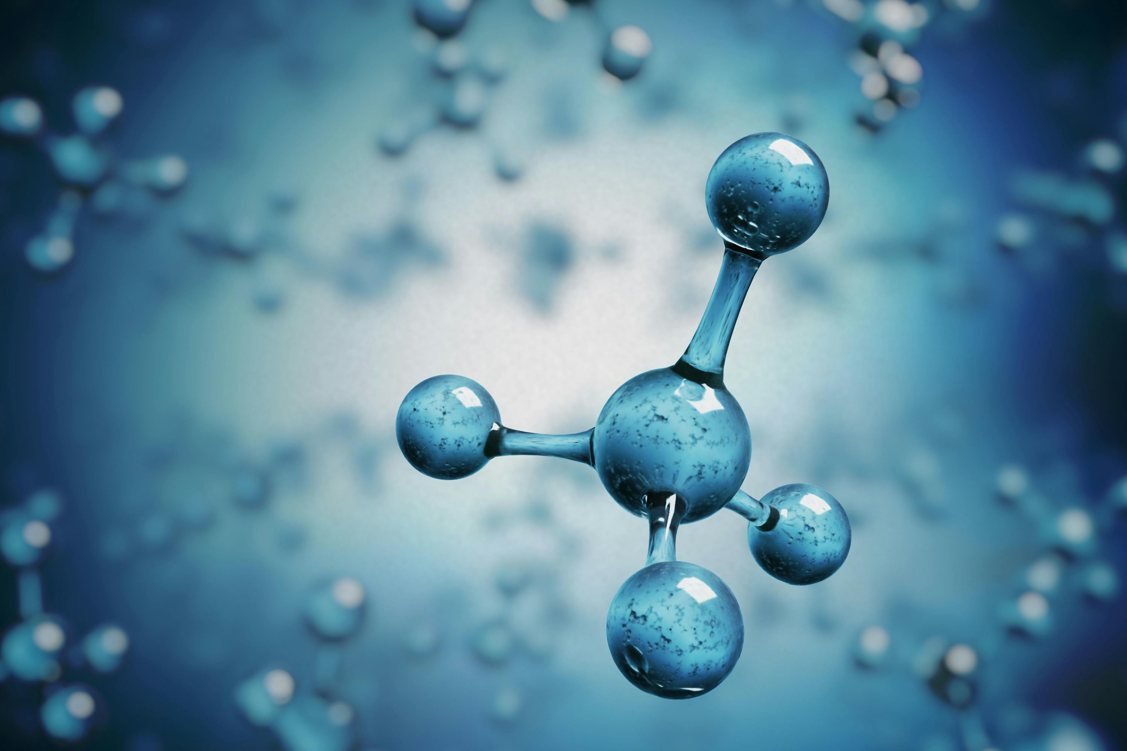Methane or Ammonium molecules. Science concept. 3D rendered illustration. | Image Credit: © vchalup - stock.adobe.com