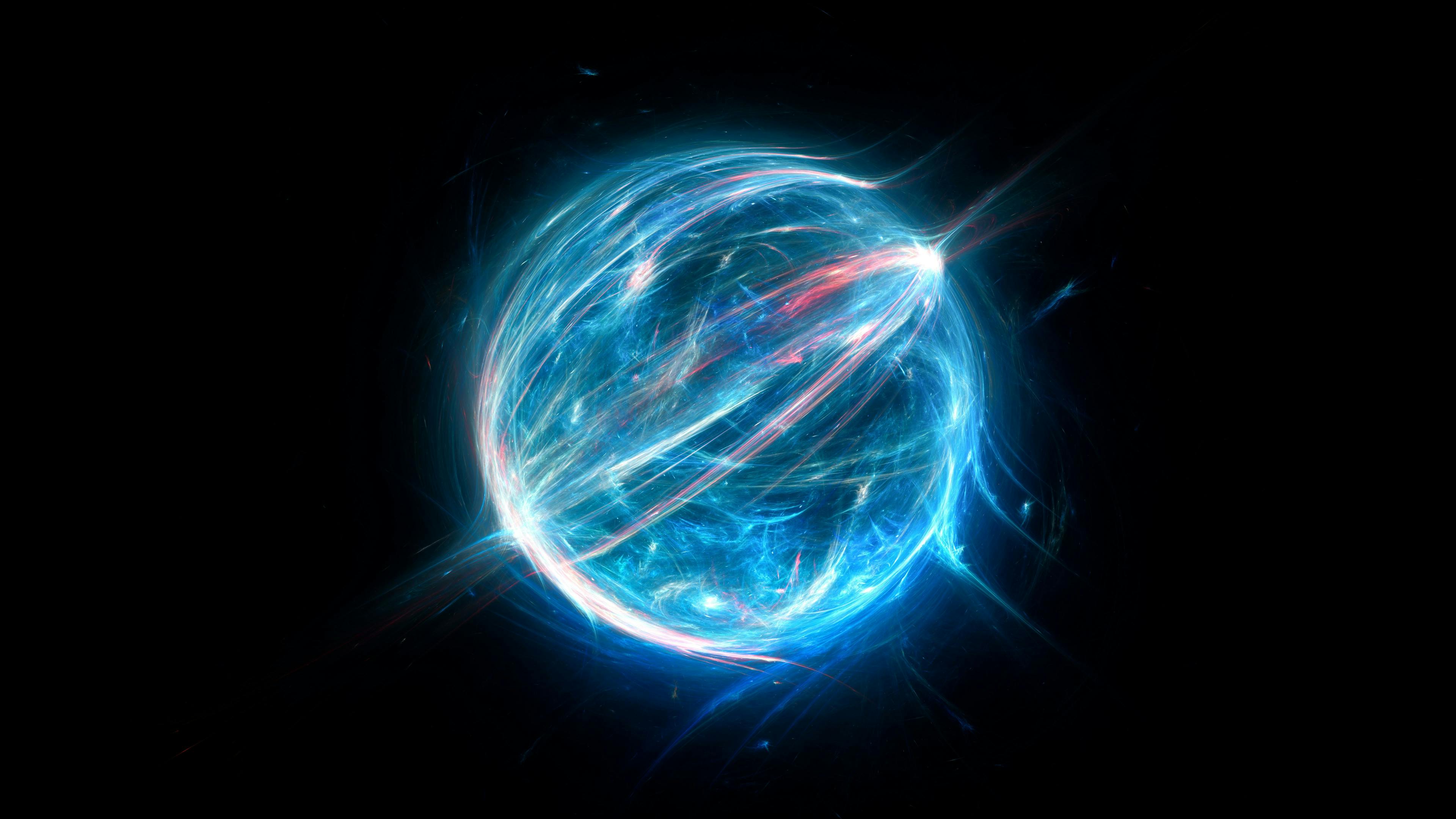 Blue glowing plasma ball lightning abstract background | Image Credit: © sakkmesterke - stock.adobe.com