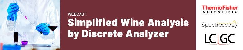 Simplified Wine Analysis by Discrete Analyzer