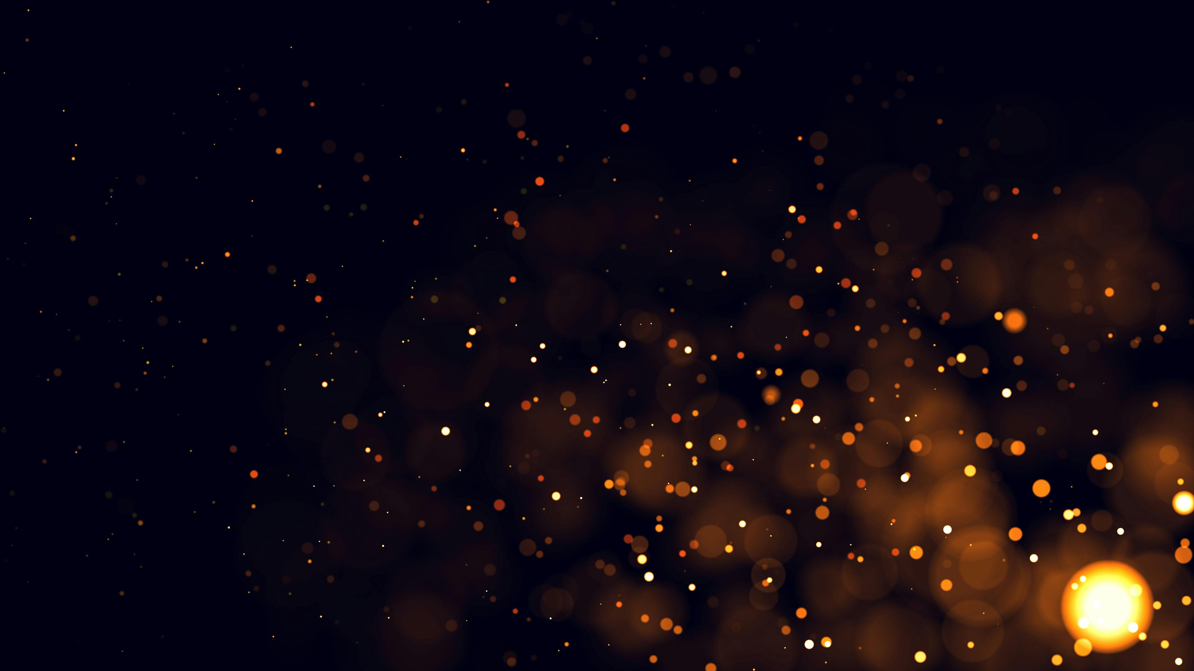 Gold abstract bokeh background. real backlit dust particles with real lens flare. | Image Credit: © MrsChonthicha - stock.adobe.com