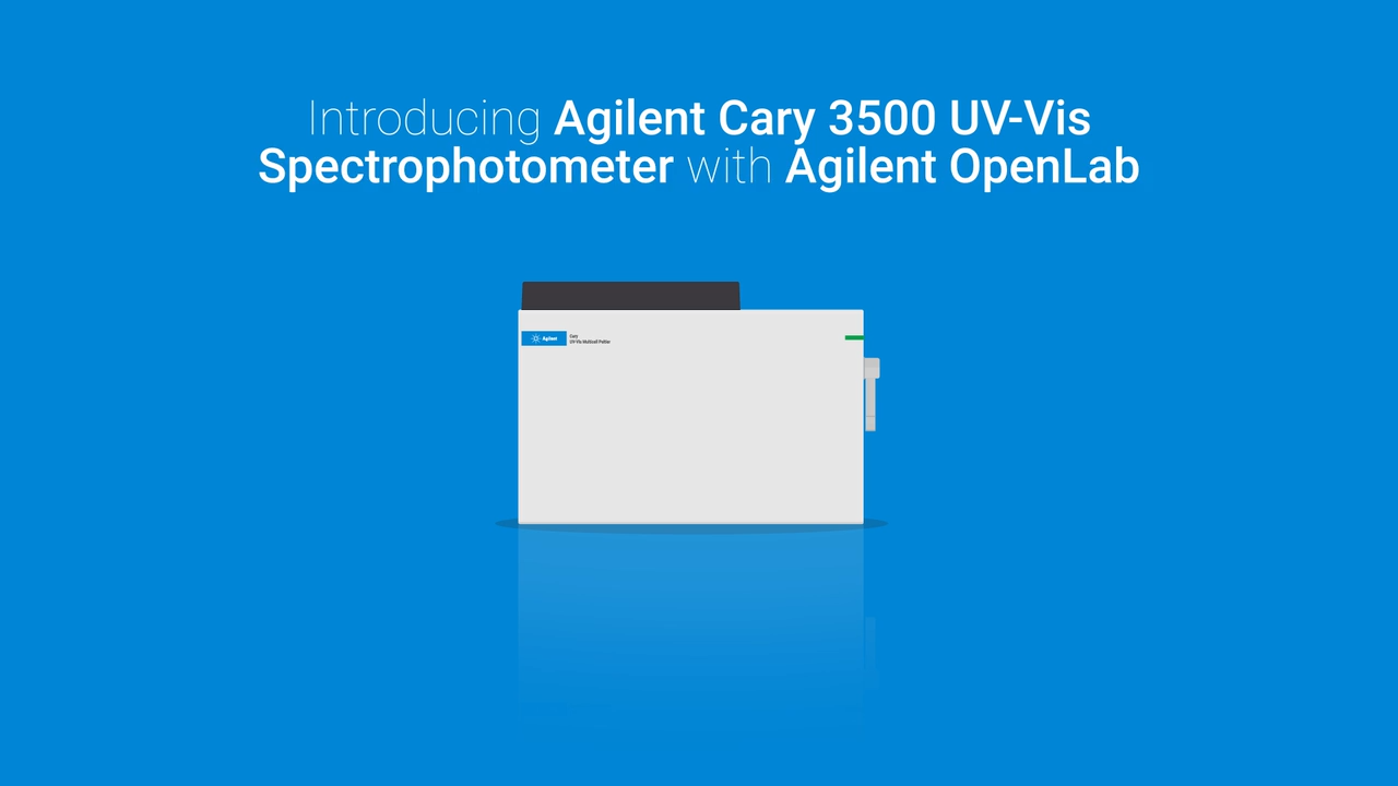 Agilent Cary 3500 UV-Vis Spectrophotometer with Agilent OpenLab