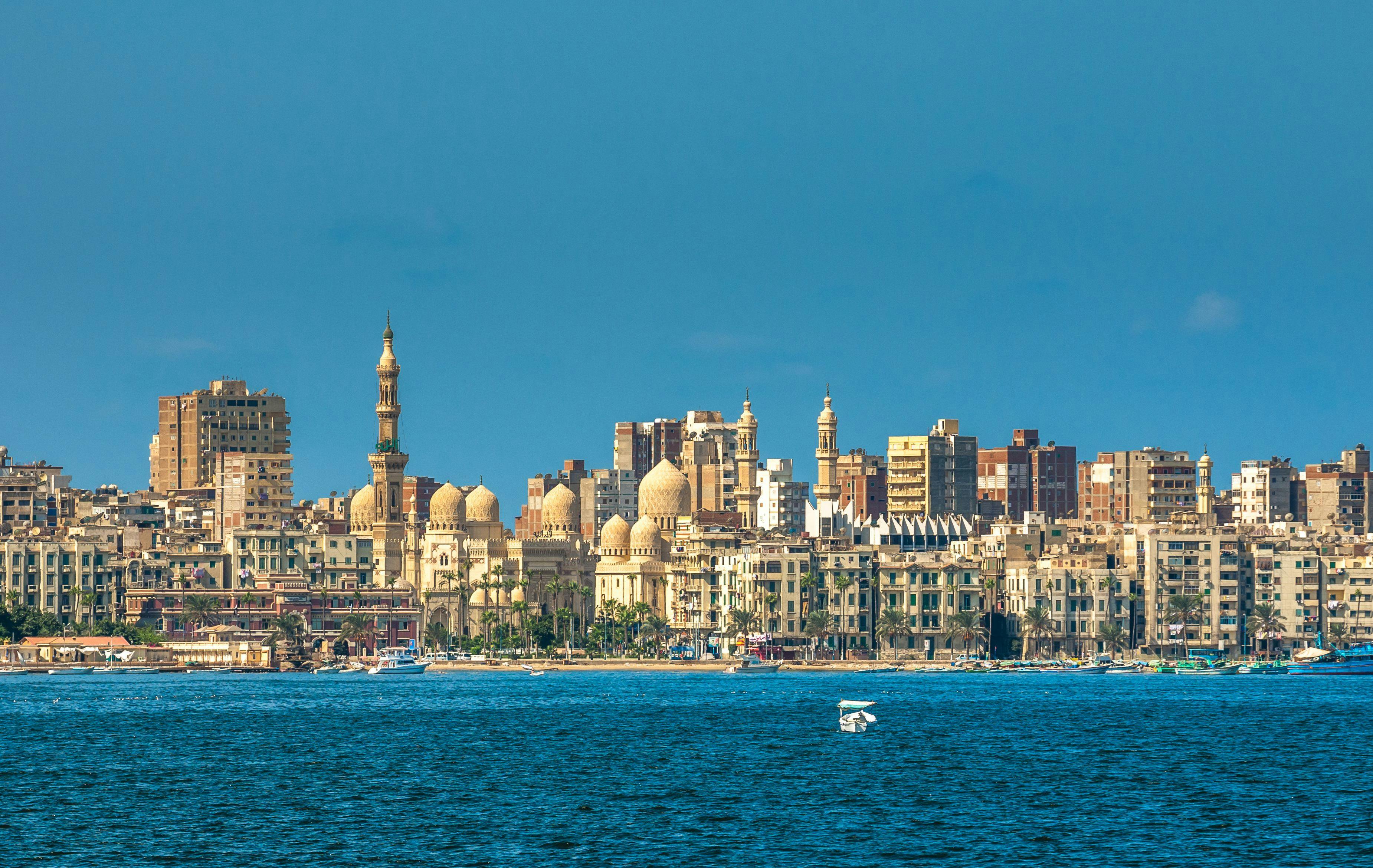 View of Alexandria harbor, Egypt | Image Credit: © javarman - stock.adobe.com
