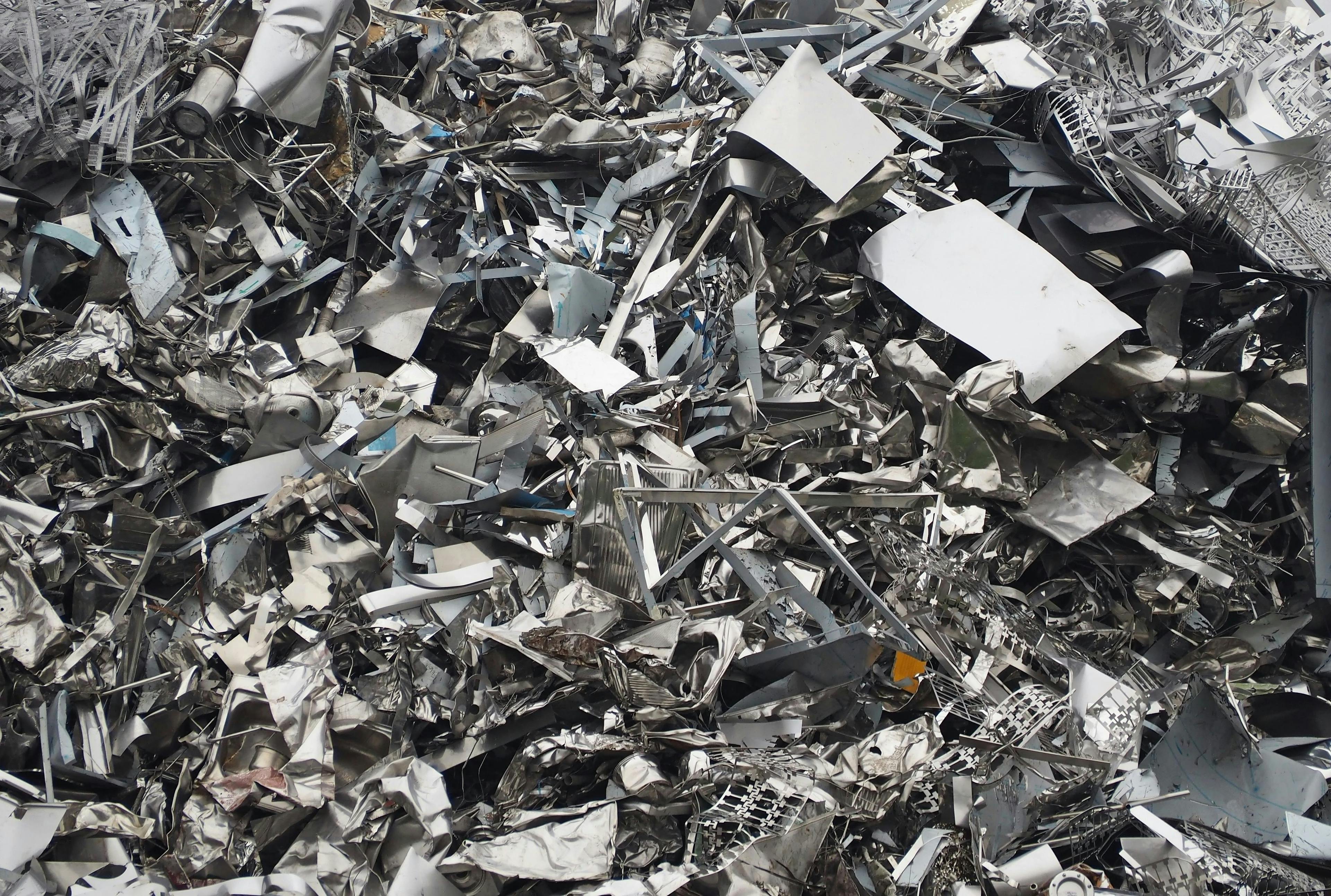 Aluminum and ferrous materials scrap ready for recycling. Full frame, background and texture. | Image Credit: © luca piccini basile - stock.adobe.com