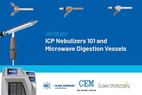 ICP Nebulizers 101 and Microwave Digestion Vessels